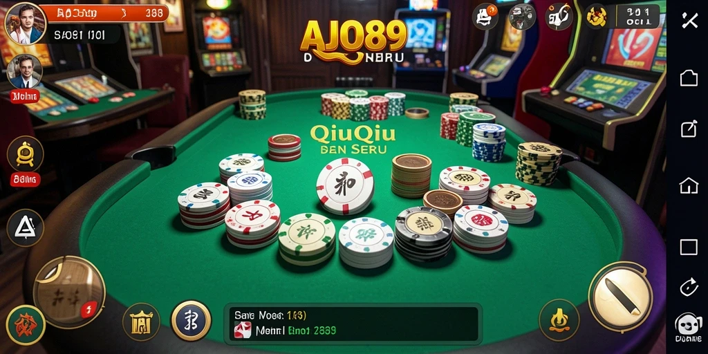 Tampilan menarik dari gameplay AJO89 yang seru dan menantang.
