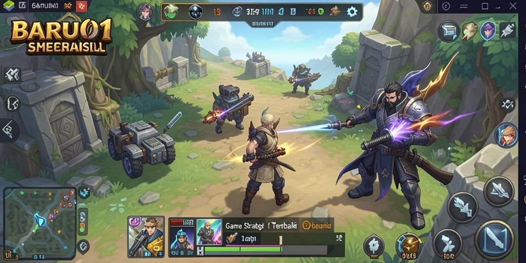 Tampilkan gameplay seru dan strategi cerdas di BARU01.