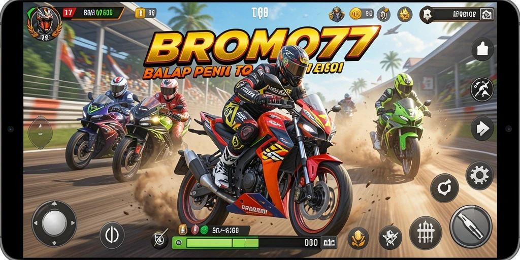 Tampilan menarik dari gameplay BROMO77 yang seru dan mendebarkan.