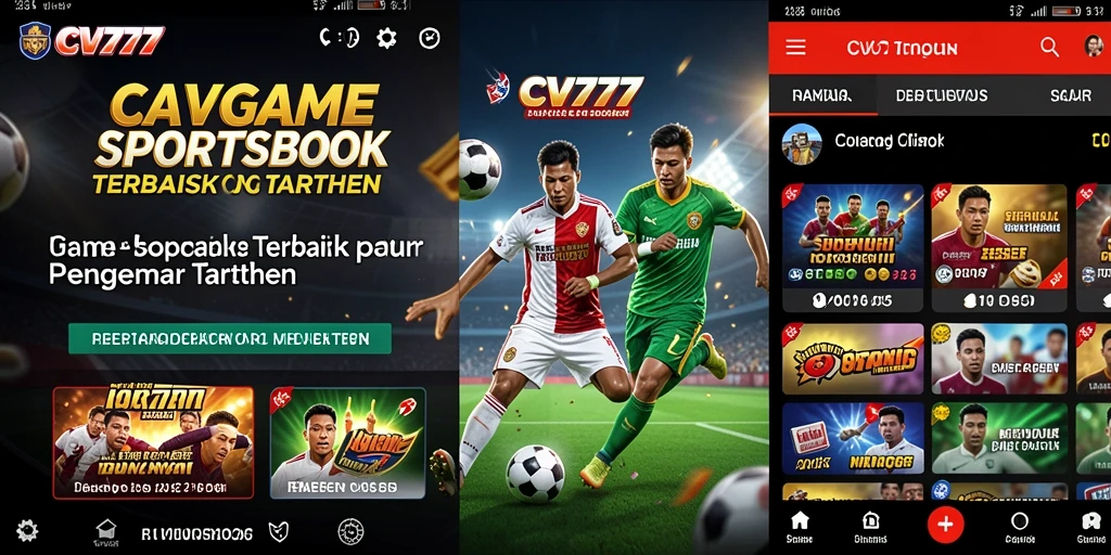 Tangkapan layar gameplay Sportsbook CV777 yang menarik.