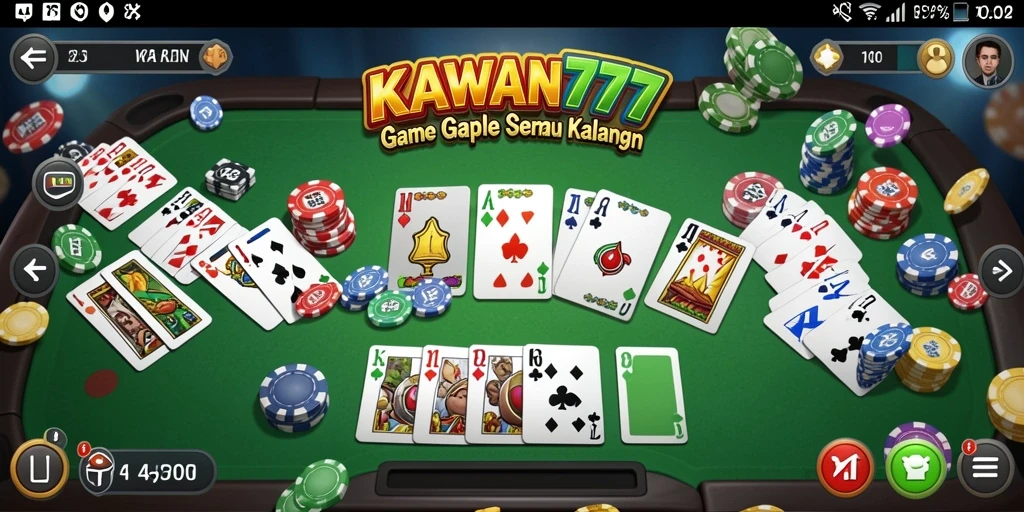 Tampilan gameplay KAWAN777 yang seru dan menarik.