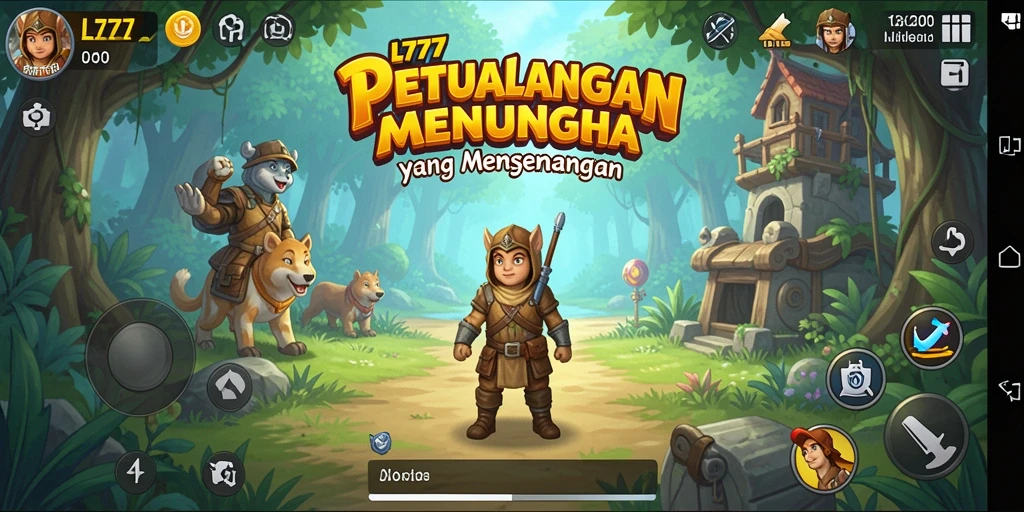Tampilan permainan L777 yang menarik dan aktif dalam mode Idle.