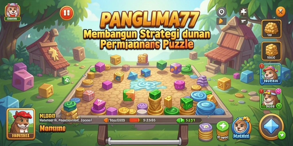 Tampilan gameplay menarik dalam PANGLIMA77 yang menantang.