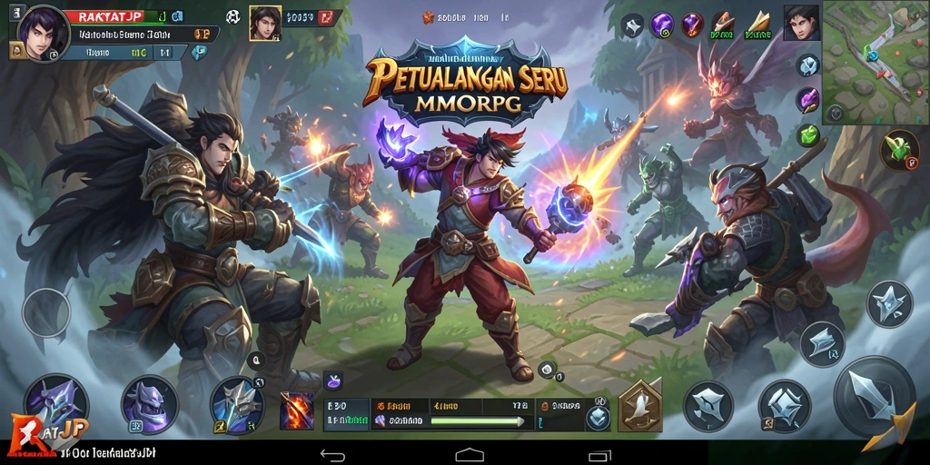 Screenshot dari gameplay menampilkan aksi seru dan interaksi pemain.