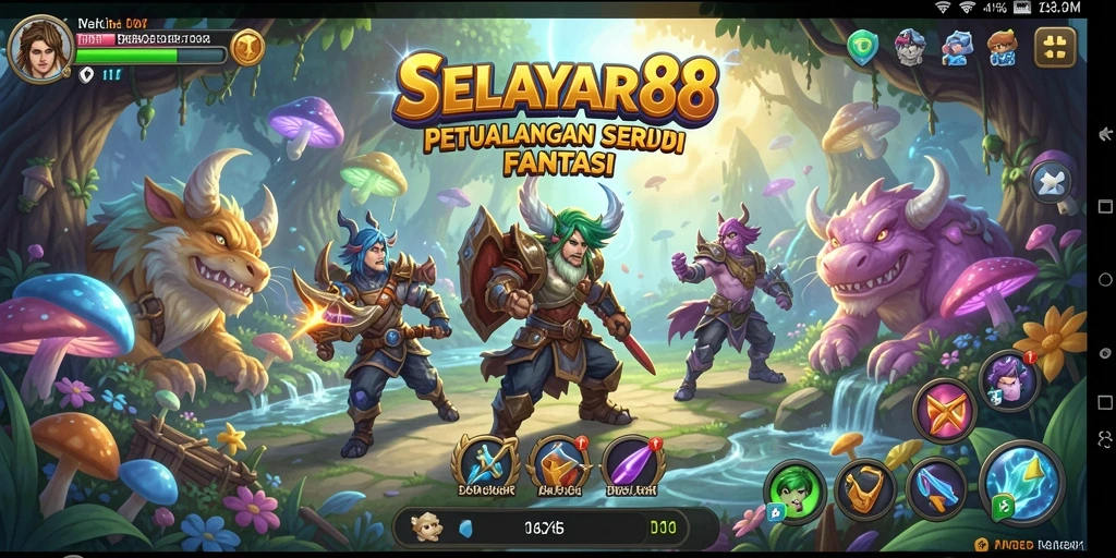 Screenshot gameplay dari <strong>SELAYAR88</strong> yang menampilkan aksi petualangan seru.