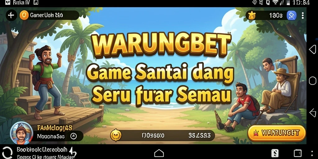 Tangkapan layar gameplay menunjukkan keseruan dalam bermain WARUNGBET.